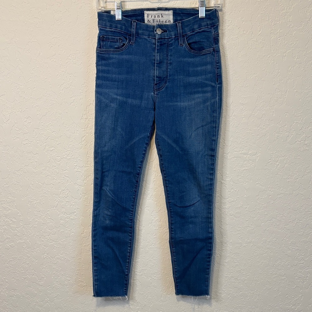 Frank & Eileen Dark Blue Sligo Ankle Jeans